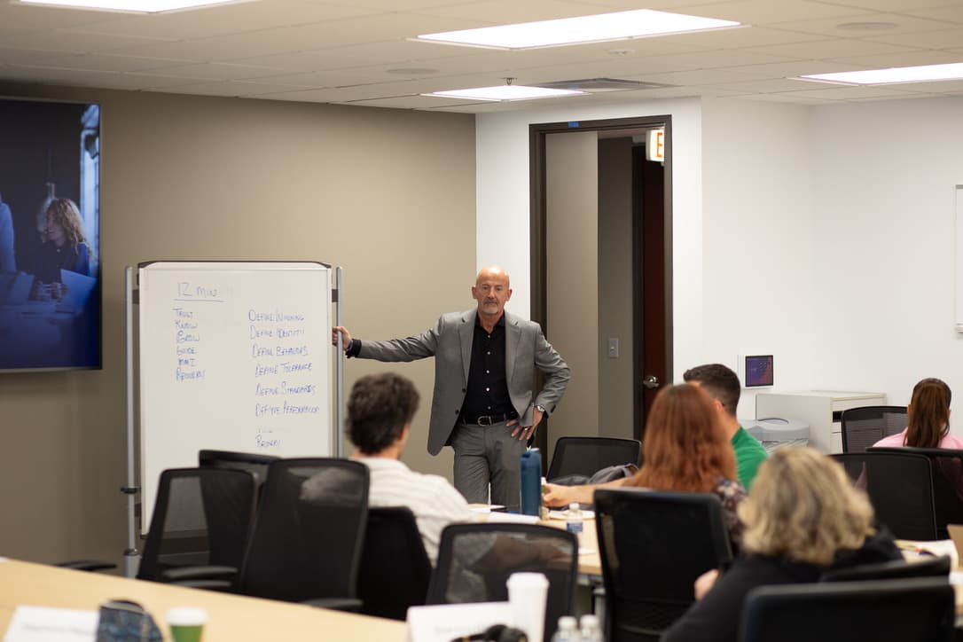 Certification training session for installation partners